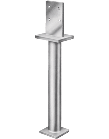 Stützenfuß Typ T 02 in Beton 80 X 130 mm - GH