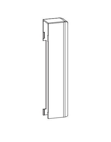 Abdeckkappe Falzeckband D+S, L - GU