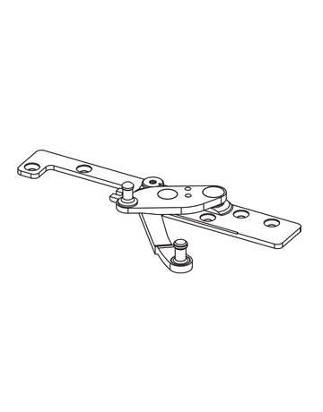 Ecklager 3-flügelig - Holz - GU