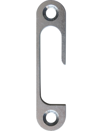 Schließblech zu Kantengetriebe Nr. 16b/3 16 x 70 x 5 mm verzinkt - GSG