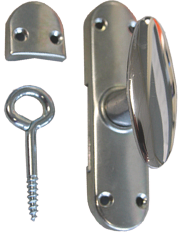 Fenstergetriebe aufliegend rechts Nr. 505 mit Zubehör + Zunge o. Stange LM/verzinkt - GSG