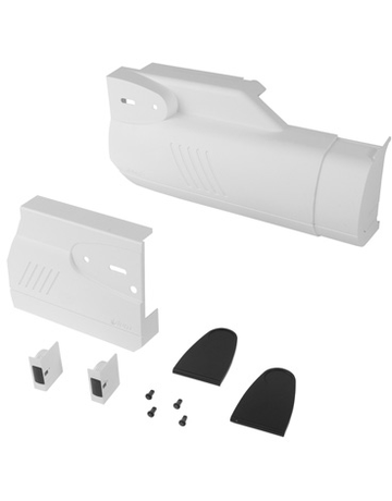 Aventos HK Abdeckkappen weiß inkl. Servo-Drive-Schalter - Blum