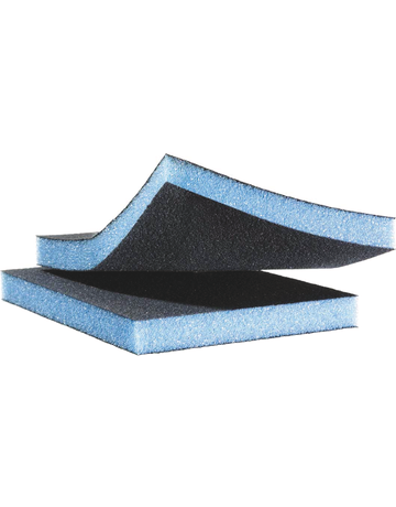 Schleifschwamm 97x123x12 mm K 220 / doppelseitig - Hermes