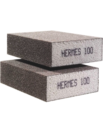Schleifschwamm 70x100x27 mm F 100 vierseitig - Hermes