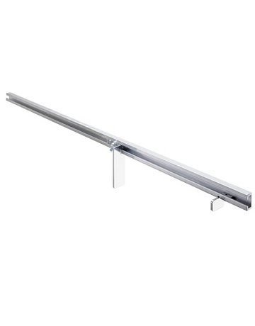 Schiene 1000 mm mit 2 Anschlägen (fester und verstellbarer Anschlag) - Hettich