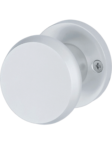 Knopf auf Rosette 54/11P feststehend Alu F1 - HOPPE