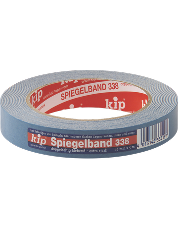 Montageband ( Spiegelklebeband ) 19 mm Rollenlänge 5 m Nr. 338-19 - Kip