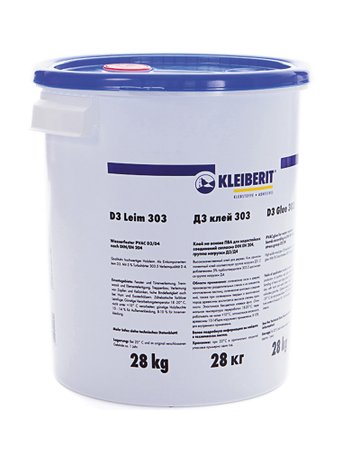 Einkomponenten-D3-Leim 303 28,0 kg Eimer - Kleiberit