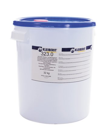 PVAC Flächen- und Montageleim 323 D2 32,0 kg Eimer - Kleiberit