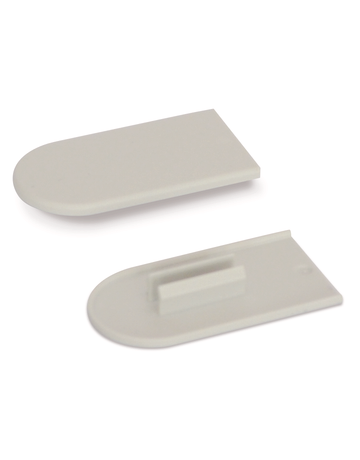 Cabineo Abdeckkappen Kunststoff (papyrusweiß, RAL 9018 ), 2000 Stück - Lamello