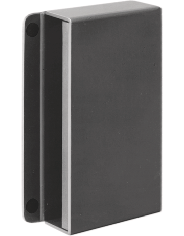 Gegenkasten blank 144/40 für 2 Flügel passend zu 140 U - AMF