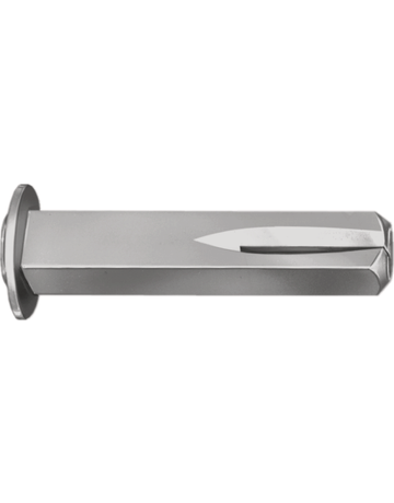 Wechselstift gerieft 457-44 8x44 mm für Schlosskasten 30,34,40 - AMF