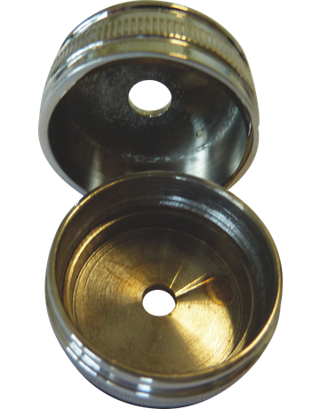 Schrankrohr-Rohrträger vernickelt für Schrankrohr Ø 25 mm 2102082