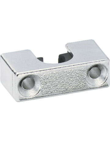 Stangenführungen vernickelt 1312 für Profilstg. 8 mm - JuNie