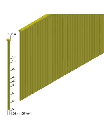 Stauchkopfnägel Typ J J30-CNK HA 1,05 x 1,25 x 30 mm (VE= 5000 St) - PREBENA
