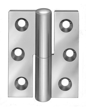 Lappenband vernickelt 50 mm gerade Links - PRÄMETA