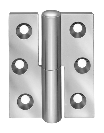 Lappenband vernickelt 50 mm gerade Rechts - PRÄMETA