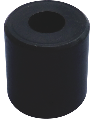 Distanzhülsen Kunststoff schwarz M8 20 x 15 x 8,5 mm - Pulverich