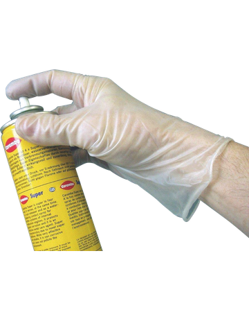 Einweghandschuh P-Protect Vinyl Gr. XL VE=100 Stück / ölbeständig / silikonfrei - Günter Pütterich