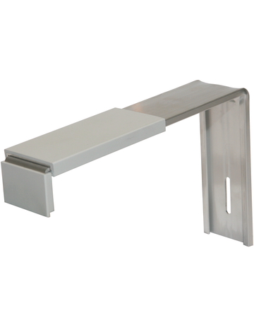 Iso-Halter TG Größe 4 für Fensterbank ausziehbar bis 240 mm