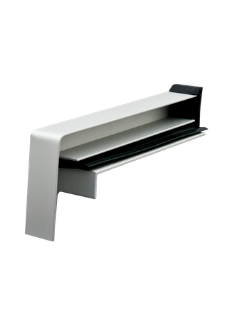 Bank Abschluss 130 mm LM EV 1 Putz 22 mm (RAG 2) links