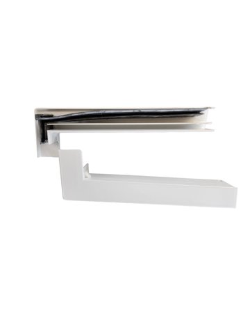 Bank Abschluss 110 mm LM RAL 9016 Putz 22 mm (RAG 2) links