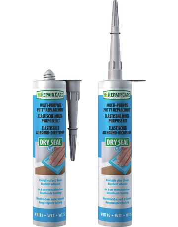 DRY SEAL MP 290 ml elastischer Fensterkitt braun (RAL8007) - Repair Care