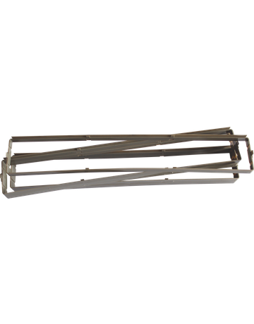 Durchwurfhals-Set grau für 260 mm Klappe (5 Durchwurfhälse a`10 mm) - Renz