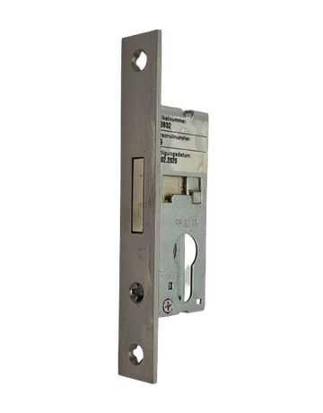 Rohrrahmen-Riegelschloss 24 X 160 Niro Flachstulp (50) RS02/30 D PZ - SSF