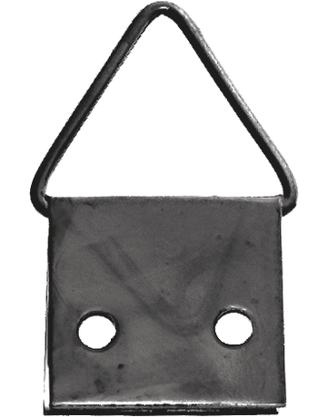 Klappösen vermessingt 18,5 X 14 mm - HSI