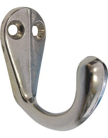 Handtuch-Einzelhaken LM poliert 35 mm hoch - JSI