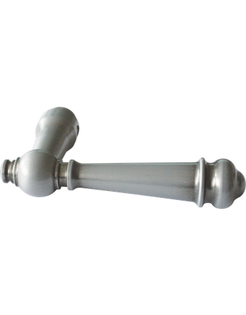 Drückerlochteil 184Z 8 mm ES IV Stahlgrau - Scheitter