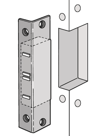 Tür-Magnetschnäpper verchromt Gigant 138 CH-3M