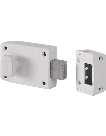 Zyl-Kasten-Riegelschloss Drehkn. beige ohne Außenzylinder 2511/60 - Wilka