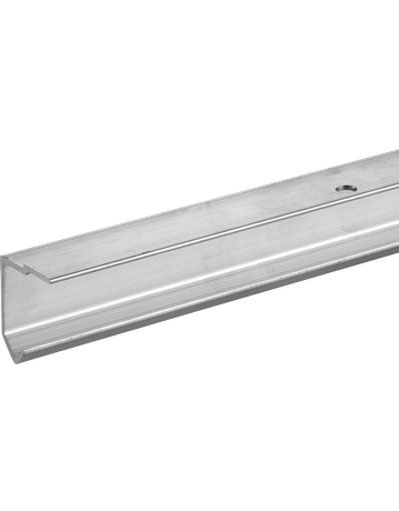 OT-Laufprofil,6.000mm,Aluminium 28 1/2,hell,pressblank - HELM