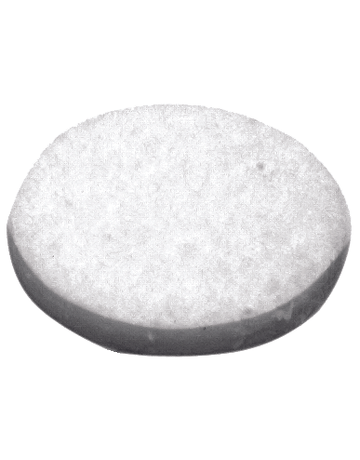 Möbelgleiter Filz selbstklebend weiß rund, 28 mm D., VE=8 - HSI