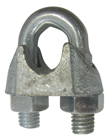 Drahtseilklemme mit Bügel 3 mm Temperguss - HSI