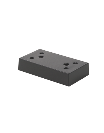 Unterlage 20 mm stark schwarz zu Puffer 2024 - KWS