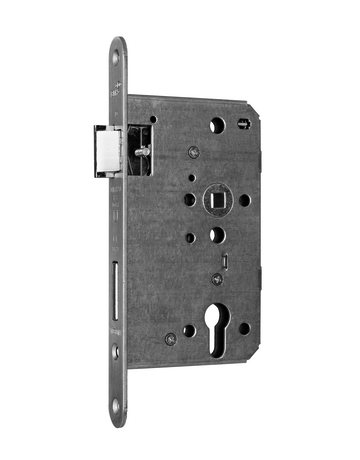Stahltür-E-Schloss 24 rd verzinkt DIN LS DIN 18250 Nr. 1000/65/9/72 PZW - BMH