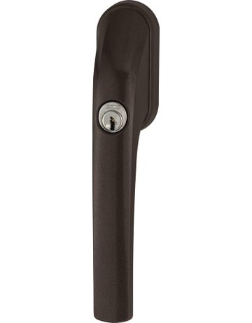 Abus Fenstergriff 200 nm braun 2 Schl. / Schliessung AL0089 FG300 B