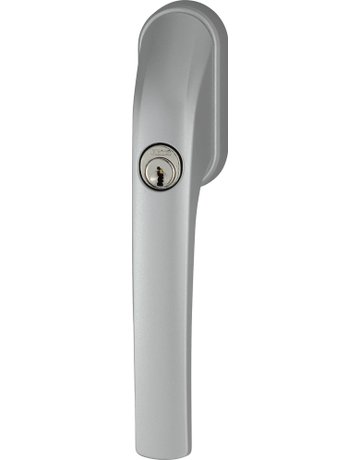 Fenstergriff 200 nm silber 2 Schl. / Schliessung AL0089 FG300 S - ABUS