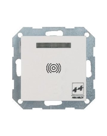 ALARMSIGNALMODUL 1385EB1 mit ANZEIGE JUNG AS500 ALPINWEISS - effeff