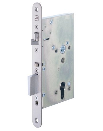 PA-Einsteckschloss 409X PZW72/9,D60,F20x235rd,chr.,DL - effeff