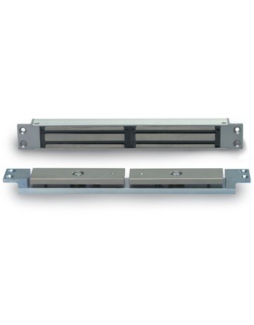 OT-Flächenhaftmagnet, elektrisch, 827A, Aluminium, 2500N, silber eloxiert - effeff