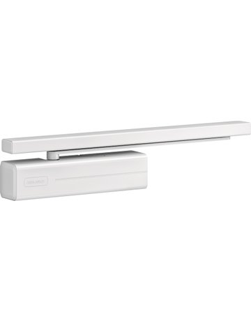 Türschließer DC 711 EN 3-6,m. Gleitschiene,RAL 9016 - effeff