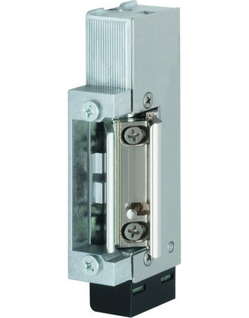 Türrahmen -Elektro-Türöffner 9014U09, mit Flachschließblech, 12-24V - effeff