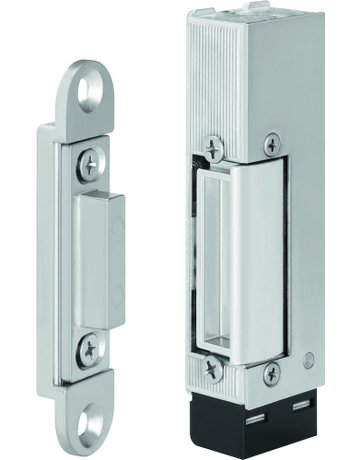 Türrahmen -Elektro-Türöffner 9314UR, mit Flachschließblech, 12-24V - effeff