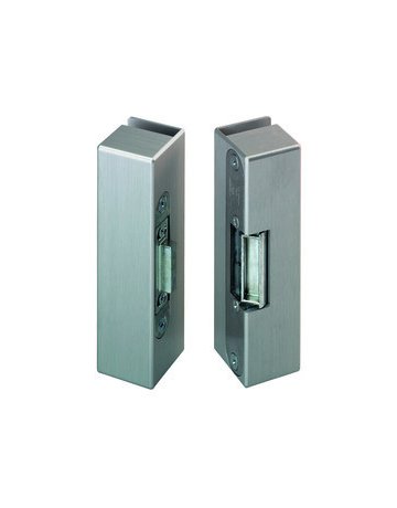 Türrahmen -Glastüröffner, mit Gehäuse 9334URVGL, 12,24V DC, DIN Links-Rechts - effeff