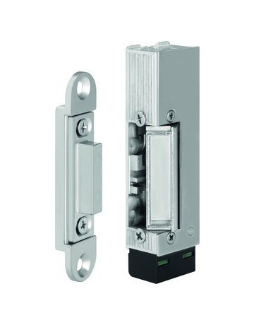 Türrahmen -Elektro-Türöffner 9334UR, mit Flachschließblech, 12-24V - effeff