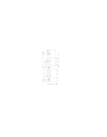Lappenschließblech B-90000 DL,24/36x216x3 ktg,edelstahl - BKS